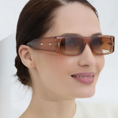 Youzey The Jet Sunglasses In Brown