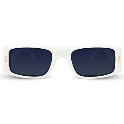 Youzey The Jet Sunglasses In White