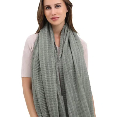 Youzey The Jordan Lightweight Scarf In Sage