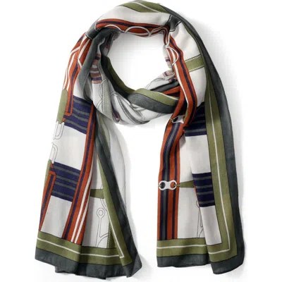 Youzey The Leigha Scarf In Green
