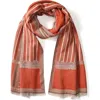 Youzey The Lola Scarf In Orange
