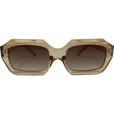 Youzey The London Sunglasses In Brown