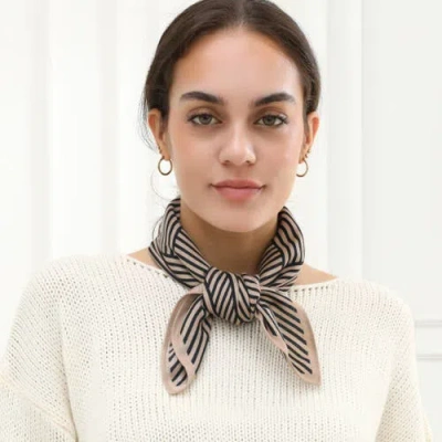 Youzey The Maeve Lightweight Neck Scarf In Multi