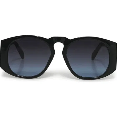 Youzey The Margot Sunglasses In Black