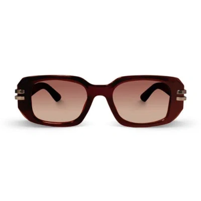 Youzey The Monaco Sunglasses In Brown