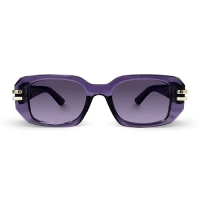 Youzey The Monaco Sunglasses In Purple