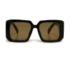 Youzey The Monroe Sunglasses In Black