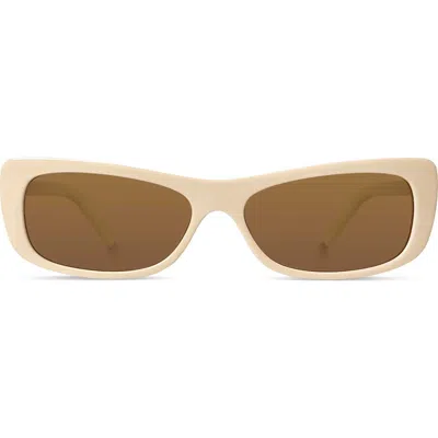 Youzey The Muse Sunglasses In Brown