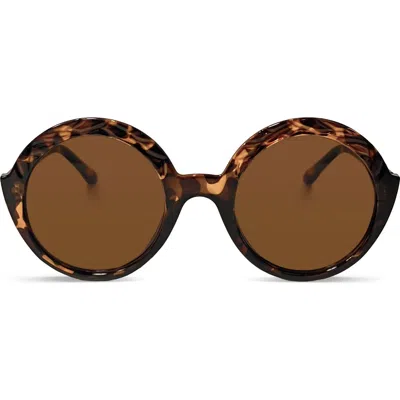 Youzey The Penny Sunglasses In Tortoise