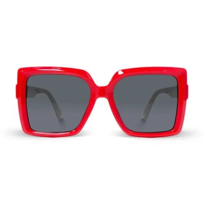 Youzey The Romy Sunglasses In Gray