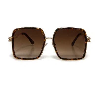 Youzey The Simone Sunglasses In Brown