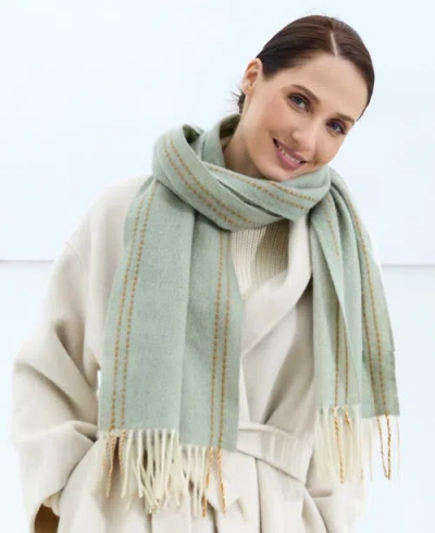 Youzey The Sloane Scarf In Green