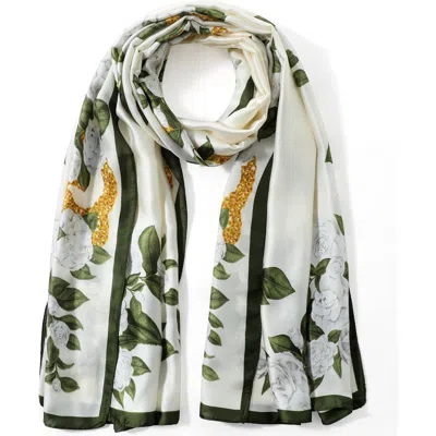 Youzey The Spring Lightweight Women's Scarf In Ivory