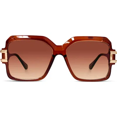 Youzey The Sunbreak Sunglasses In Brown