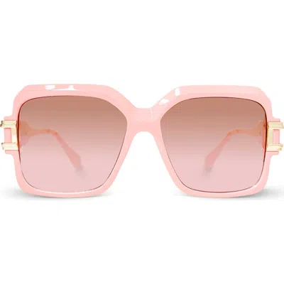 Youzey The Sunbreak Sunglasses In Pink