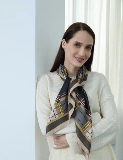 Youzey The Sutton Scarf In Gray