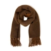 Youzey The Victoria Scarf In Brown