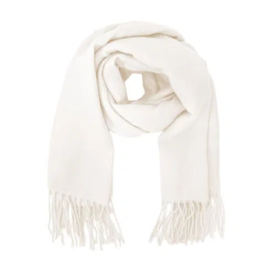 Youzey The Victoria Scarf In White