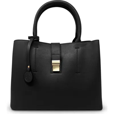 Youzey Vegan Leather Classic Handbag In Black