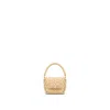 Yova Women's Neutrals Raffia Micro Bag Natural In Multi