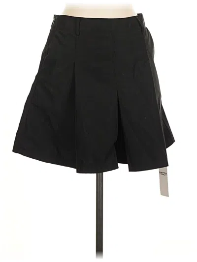 Pre-owned Yozy Casual Skirt In Black