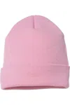 Yp Classics Cuffed Beanie In Pink