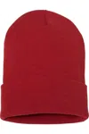 Yp Classics Cuffed Beanie In Red