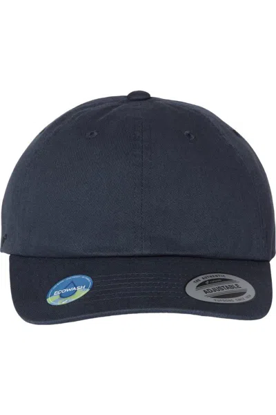 Yp Classics Eco-washed Dad Cap In Blue
