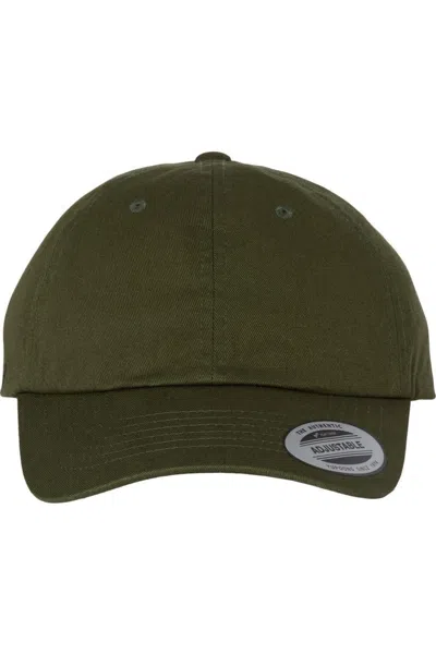 Yp Classics Eco-washed Dad Cap In Green