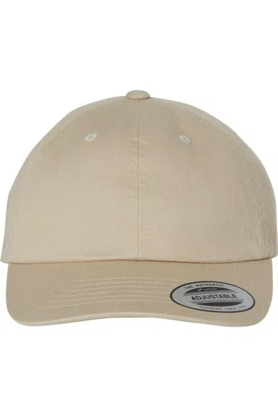 Yp Classics Eco-washed Dad Cap In Beige