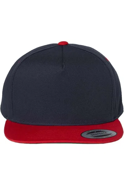 Yp Classics Flat Bill Cap In Black