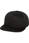 Yp Classics Flat Bill Cap In Black