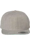 Yp Classics Flat Bill Snapback Cap In Beige