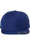 Yp Classics Flat Bill Snapback Cap In Blue