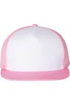 Yp Classics Flat Bill Trucker Cap In Multi