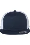 Yp Classics Flat Bill Trucker Cap In Multi