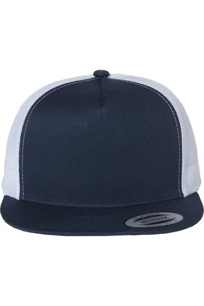 Yp Classics Flat Bill Trucker Cap In Multi