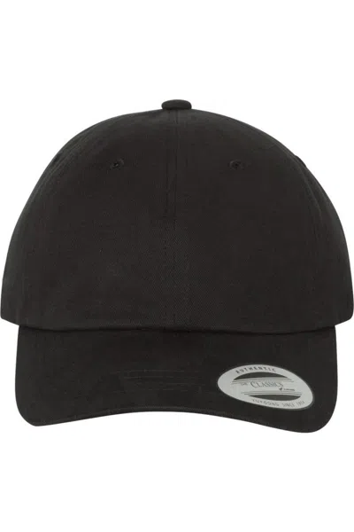 Yp Classics Peached Twill Dad´s Cap In Black