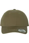 Yp Classics Peached Twill Dad´s Cap In Green