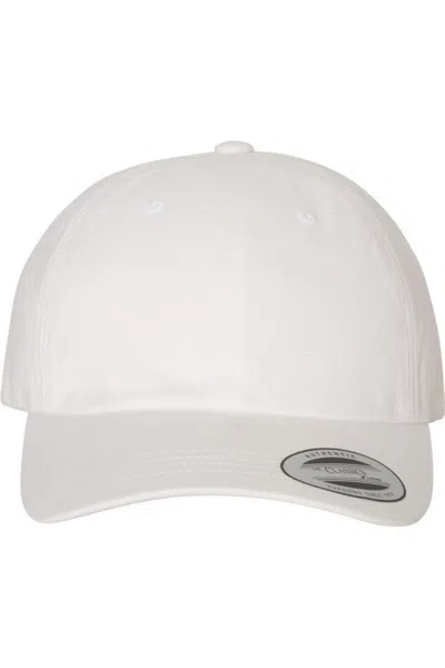 Yp Classics Peached Twill Dad´s Cap In White