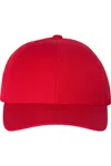 Yp Classics Premium Curved Visor Snapback Cap In Red
