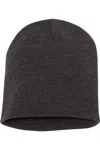Yp Classics Short Beanie In Grey