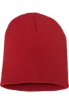 Yp Classics Short Beanie In Red