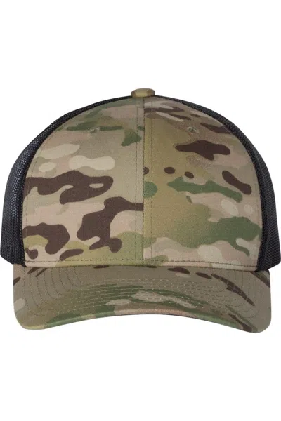 Yp Classics Six-panel Retro Trucker Cap In Green