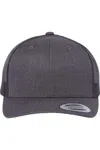 Yp Classics Six-panel Retro Trucker Cap In Grey