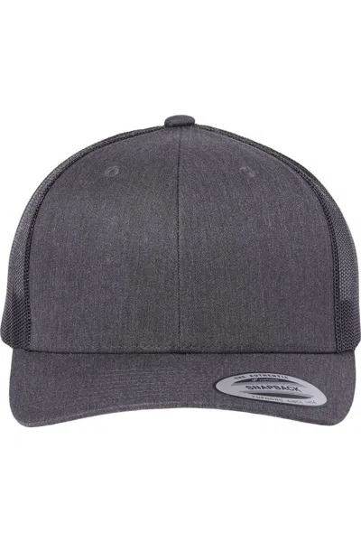 Yp Classics Six-panel Retro Trucker Cap In Grey