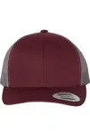 Yp Classics Six-panel Retro Trucker Cap In Multi