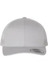 Yp Classics Six-panel Retro Trucker Cap In Silver