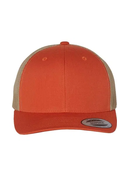 Yp Classics Six-panel Retro Trucker Cap In Red