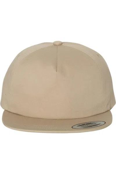 Yp Classics Snapback Cap In Beige